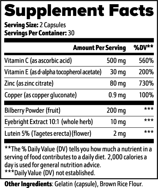 SOFASCO Vision Support Suppliment